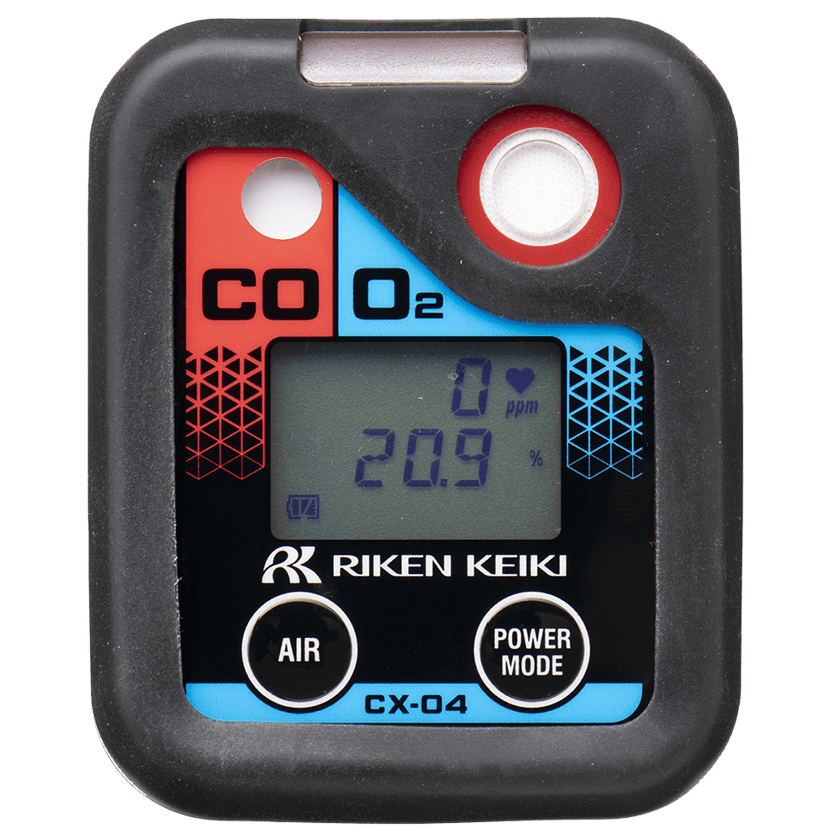 CX-04 Carbon Monoxide (CO) & Oxygen (O2) Personal Single Gas Detector