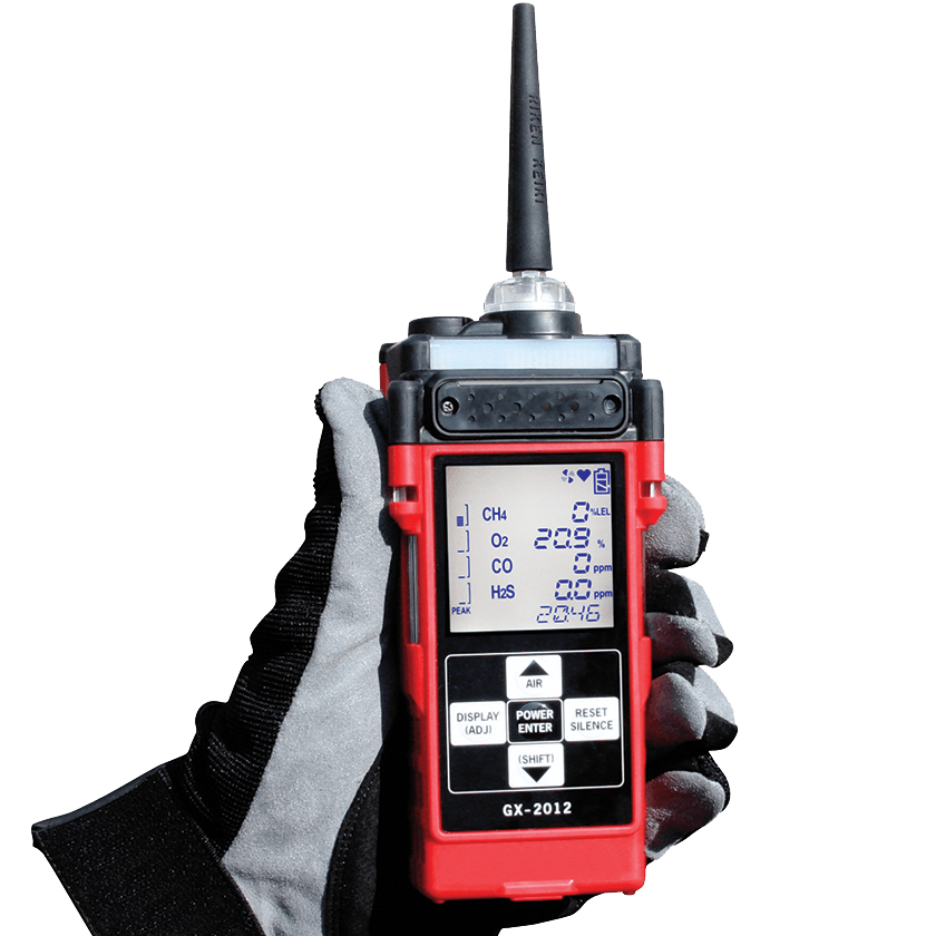 Riken Keiki GX-2012 Sample Drawing Portable Gas Monitor
