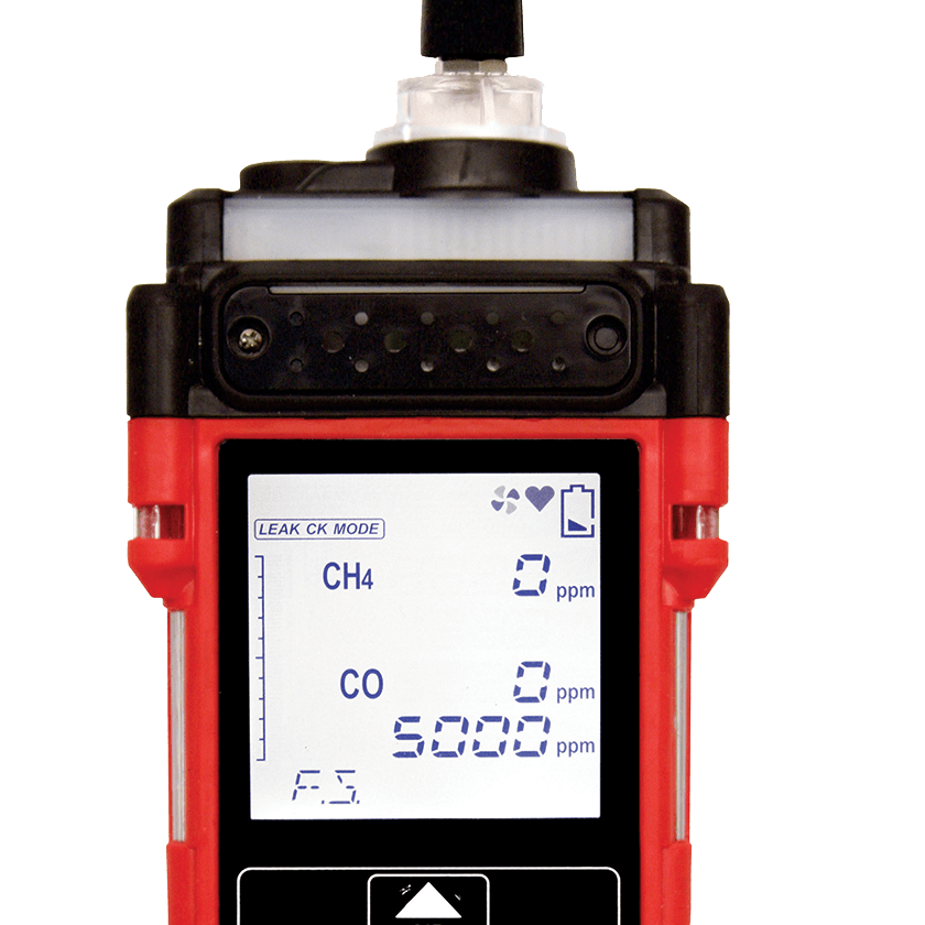 Riken Keiki GX-2012 Sample Drawing Portable Gas Monitor in Leak Mode