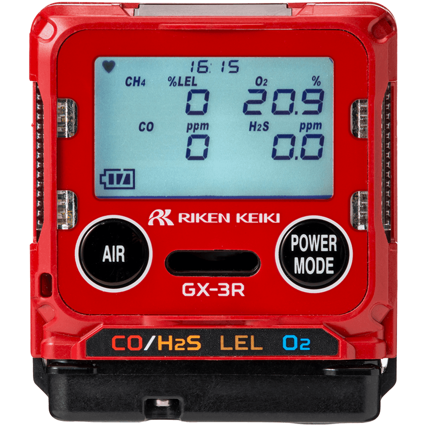GX-3R Smallest, Lightest Personal Gas Monitor 