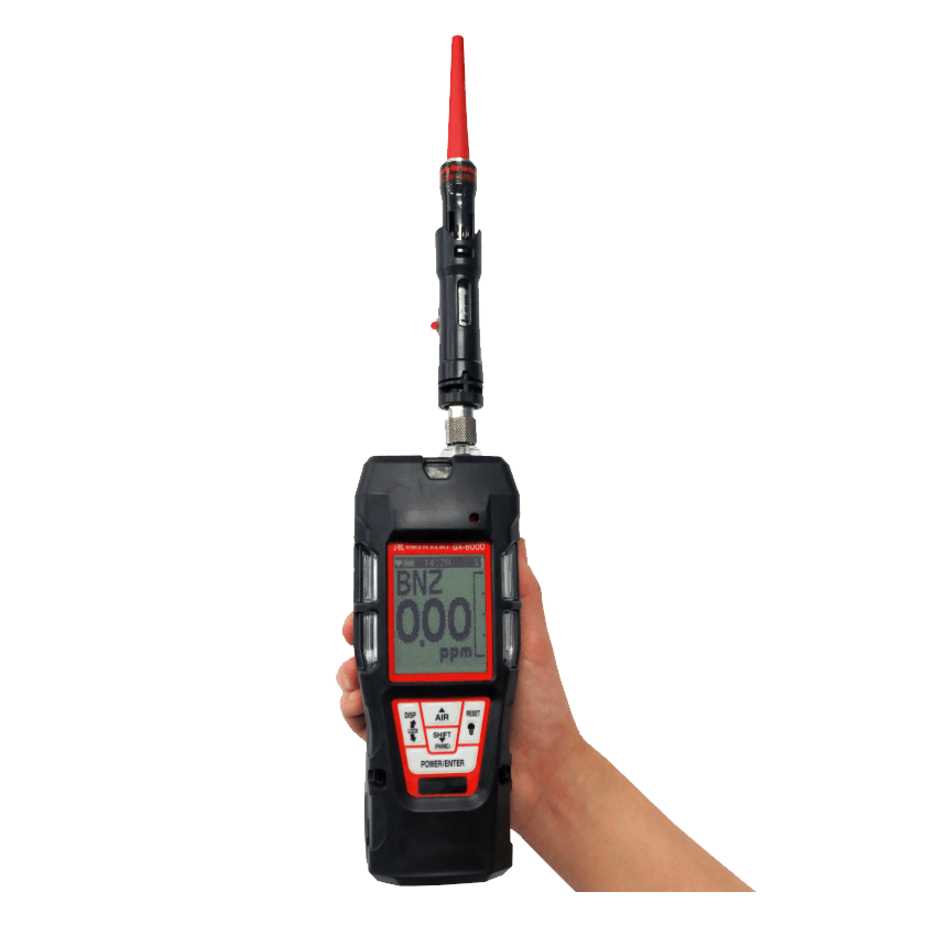 Riken Keiki GX-6000 Sample Drawing Portable Monitor with PID for Benzene