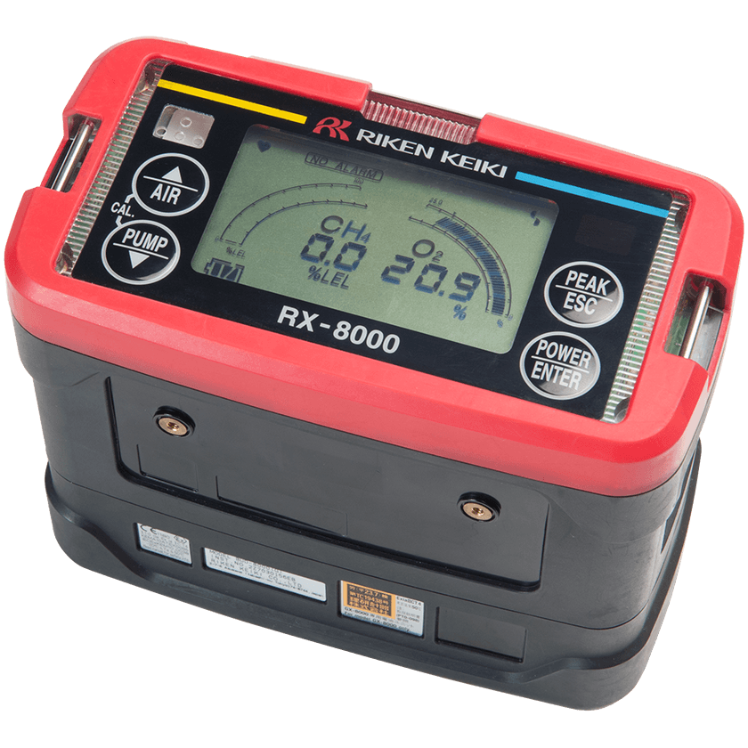 Portable Gas Monitor for %LEL %VOL HC & O2