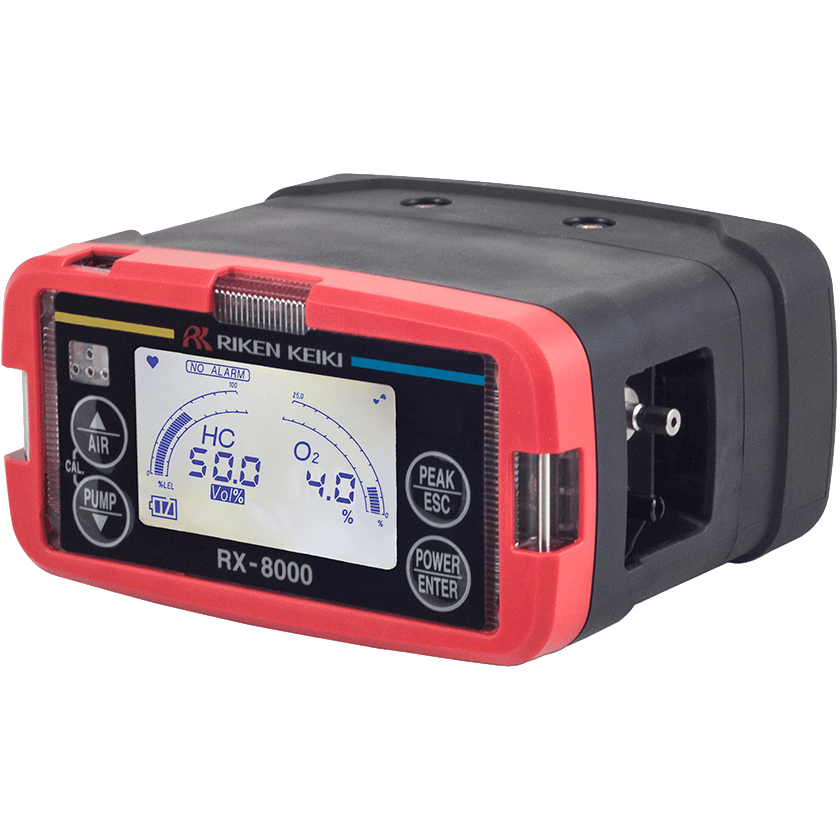 Portable Tankscope for %LEL %VOL HC & O2 side view