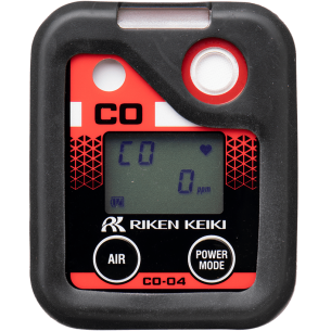CO-04 Carbon Monoxide (CO) (no H2) Personal Single Gas Detector